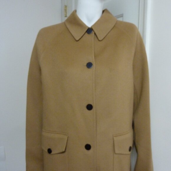 Theory Caban Relaxed Pea Coat in Double-Face Wool-Cashmere - Picture 5 of 8